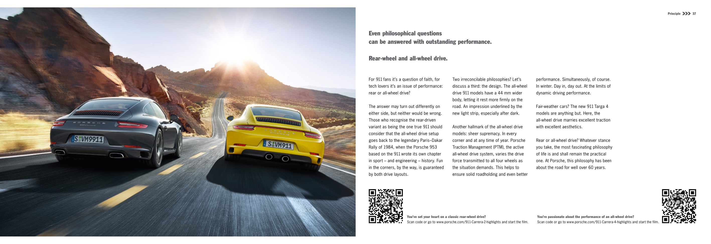 2017 Porsche 911 Brochure Page 36